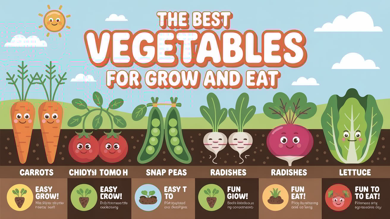 Best Vegetables for Kids