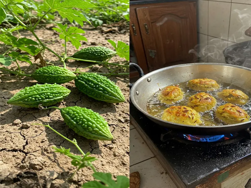Bitter gourd growing tips and recipe