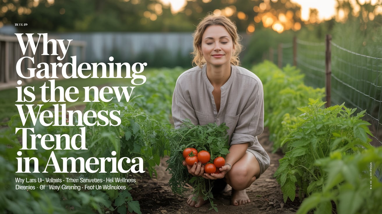 Why Gardening Is the New Wellness Trend in America