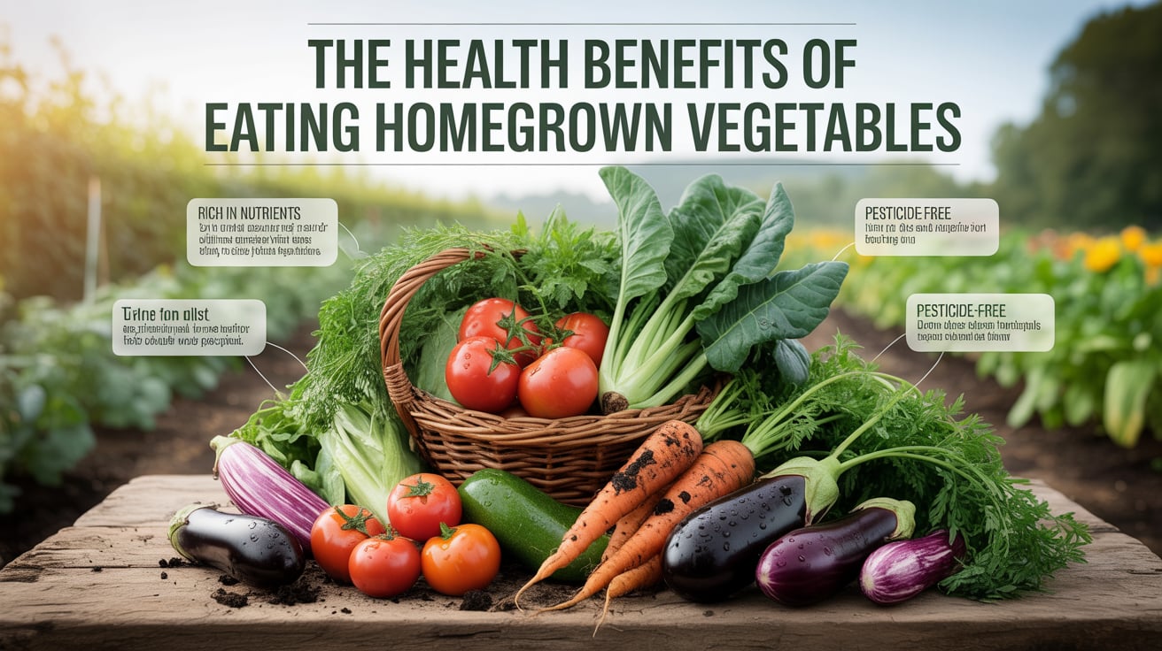 The Health Benefits of Eating Homegrown Vegetables
