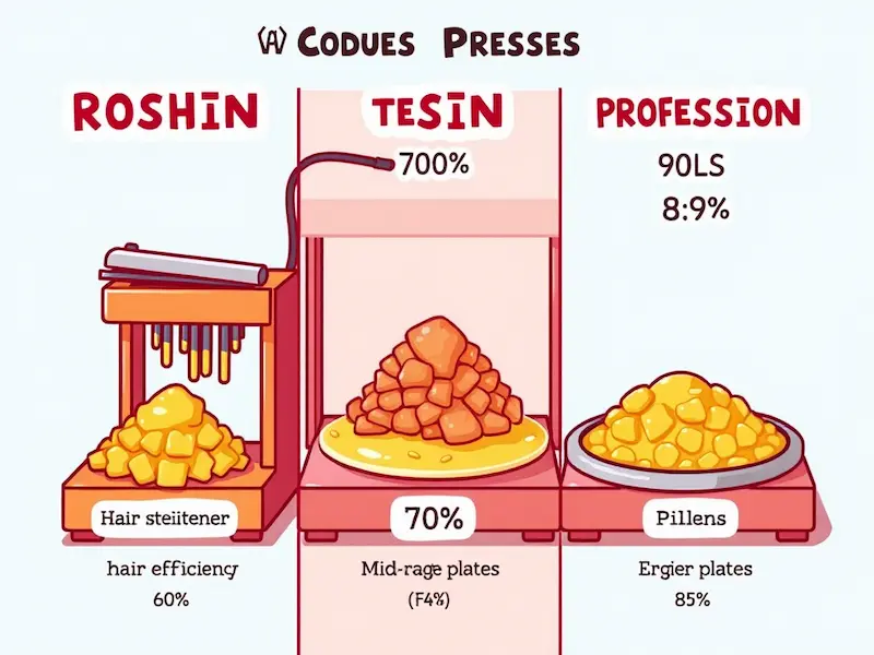 How Extraction Efficiency Affects Rosin Output