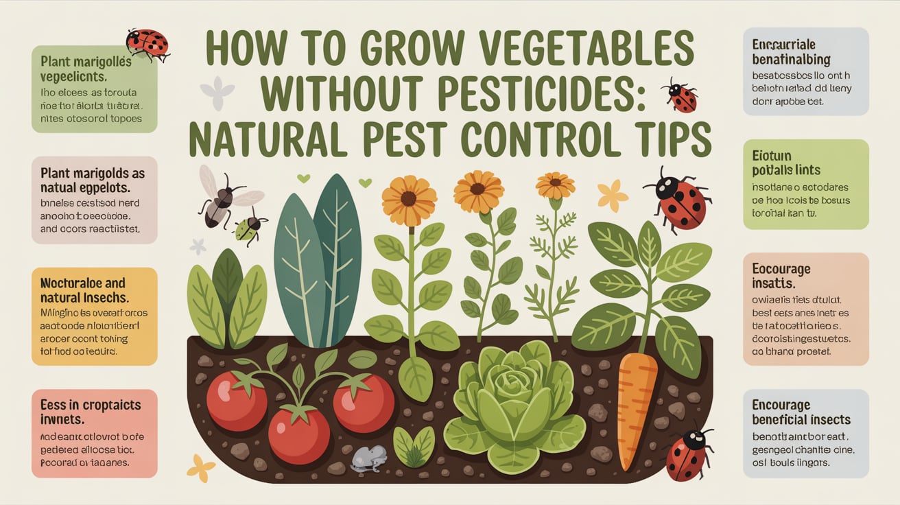 How to Grow Vegetables Without Pesticides