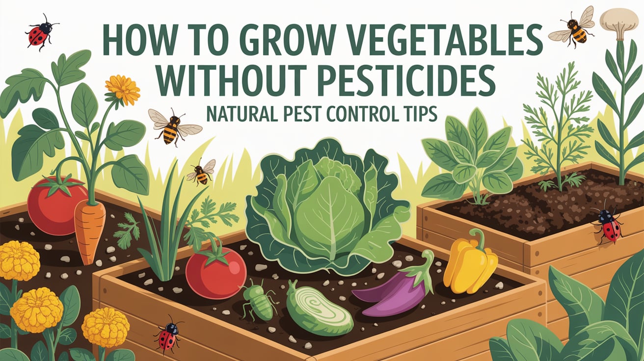 How to Grow Vegetables Without Pesticides: Natural Pest Control Tips