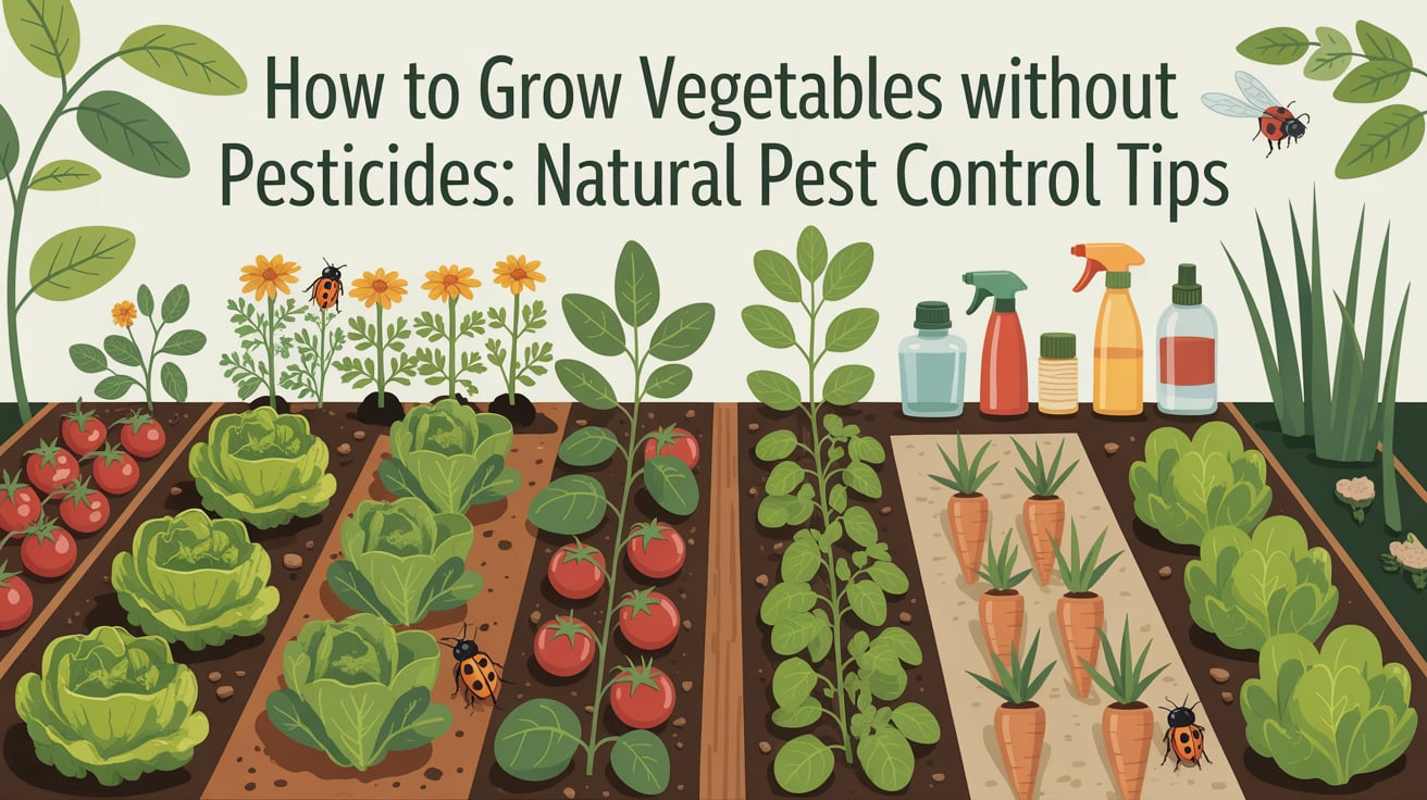 How to Grow Vegetables Without Pesticides
