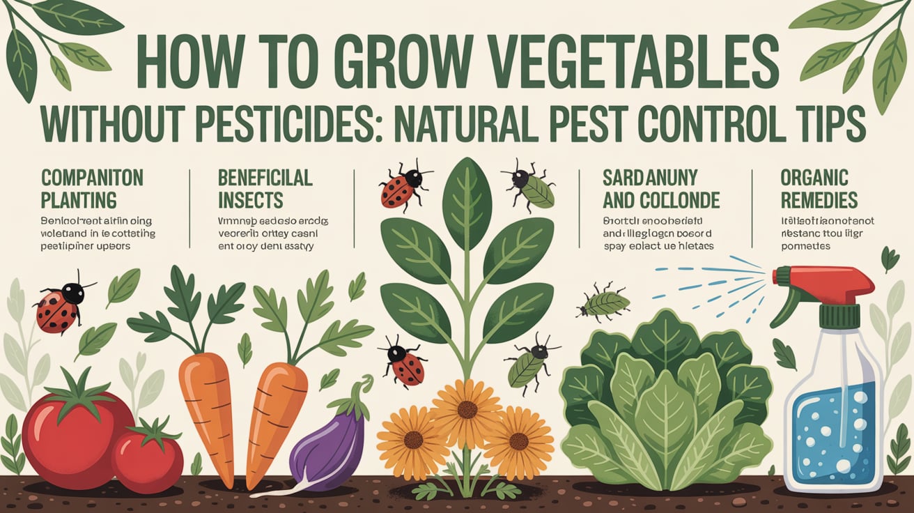 How to Grow Vegetables Without Pesticides