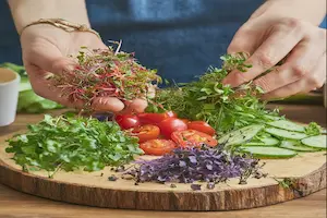 How to Make Microgreen Salads: Step-by-Step Prep & Recipe Tip