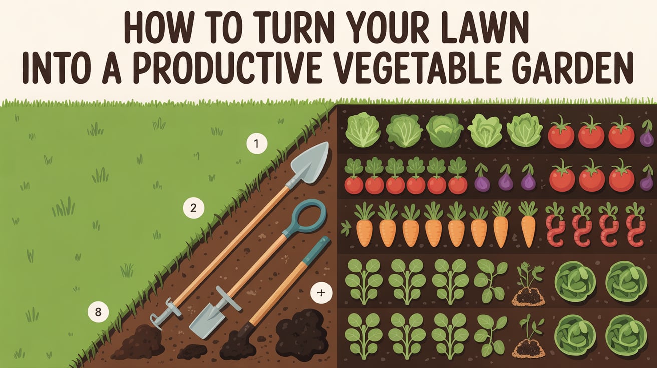 Productive Vegetable Garden
