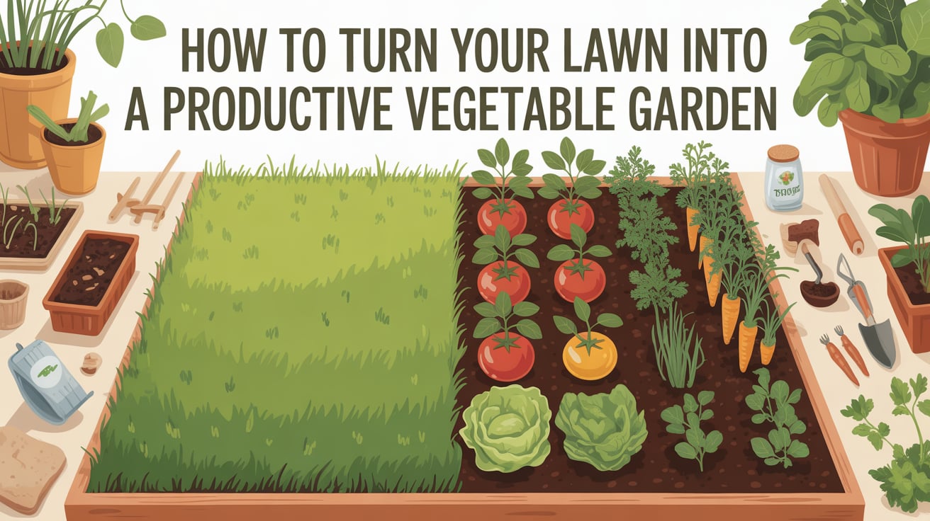 Productive Vegetable Garden