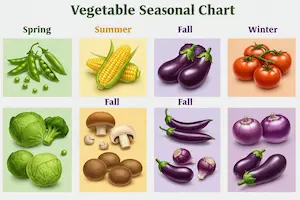 A Complete Guide to Seasonal Vegetables: What to Eat & When