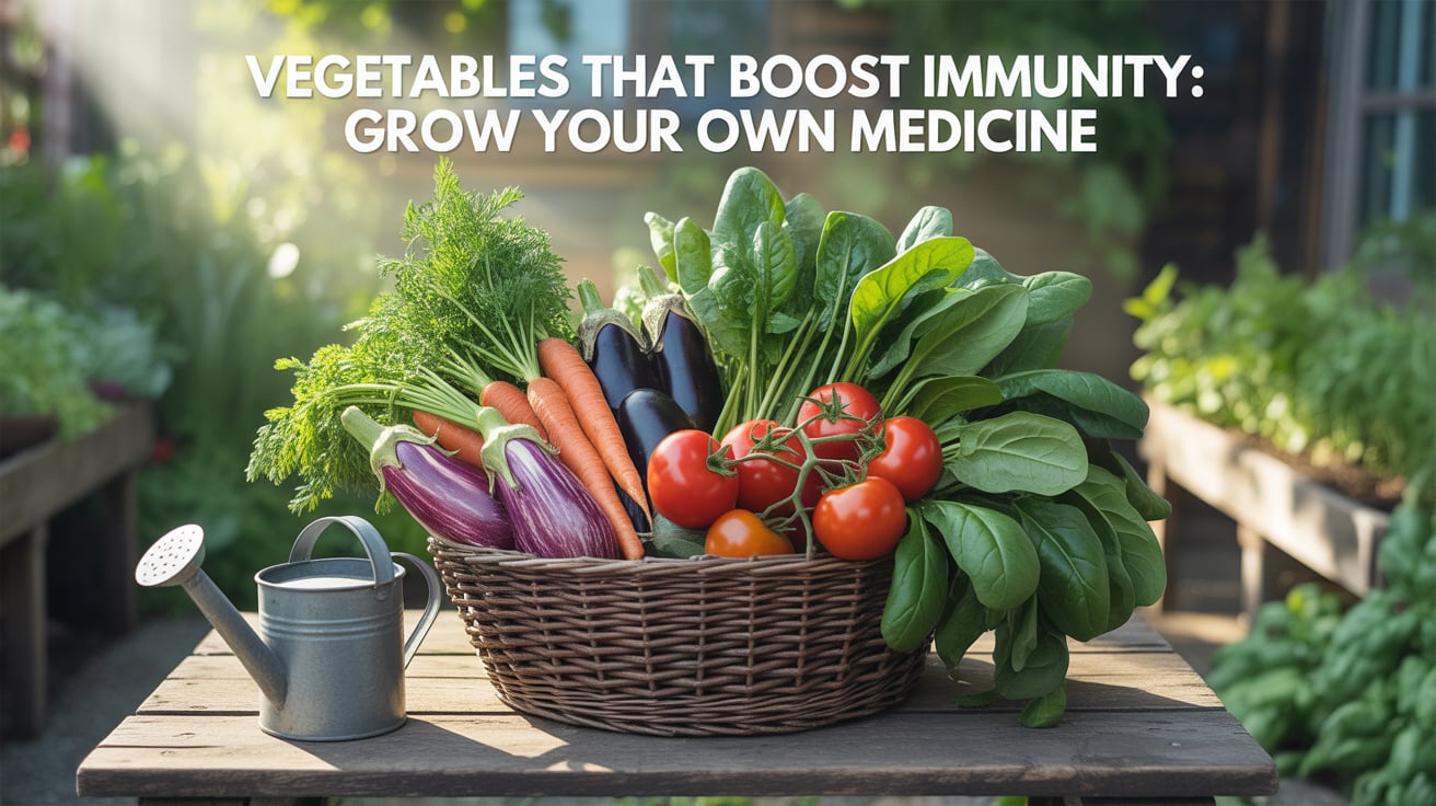 Vegetables That Boost Immunity: Grow Your Own Medicine